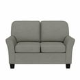 thumbnail image 3 of Hillsdale Furniture Lorena Upholstered Loveseat, Gray, 3 of 17