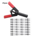 thumbnail image 3 of Shengyu 41PCS Rivet Adapter Set Plastic Rivet Gun Riveting Tool Hand Riveter Suitable For Automotive Durable And Reliable, 3 of 6