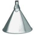 thumbnail image 2 of Plews 75-001 1QT GALVANIZED STEEL FUNNEL, 2 of 2