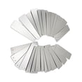 thumbnail image 2 of Aluminum Plant Labels Double Sided Metal Labels Tree Id Tag Nursery Markers Waterproof Garden Tree Tags with Iron Wire, 2 of 9