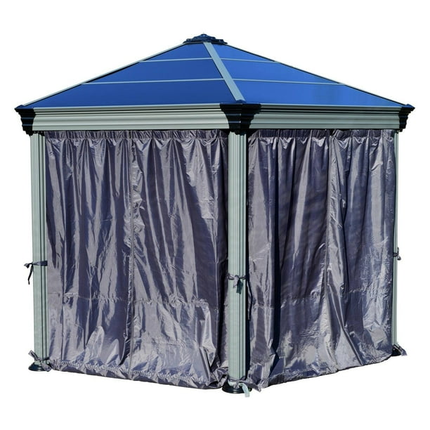 Palram Roma Gazebo Curtain Set 6 Piece