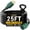 Black, variant on ZAZFO 30amp 4 Prong generator extension cord, nema L14-30P/R,Twist Lock,STW 10AWG 125/250V 7500W, 10-100ft Heavy Duty Yellow Outdoor Waterproof Power cable with organizer,ETL Listed