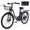 Blue, variant on Lilypelle Electric Bike for Unisex Adults,24/26" 7-Speed Step Thru Electric Bicycle ,36V,20MPH