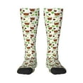thumbnail image 2 of Lsque Cute Bear Printed Crew Socks Men's Women's LightWeight Thin Casual Calf Socks ,Knee High Socks,Cotton Socks, 2 of 9