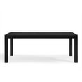 thumbnail image 2 of Morden Fort Extendable Dining Wood Table for 6-8, Rectangular 60"-80" Modern Expanding Table for Kitchen, Living Room, Gatherings, Meetings, Black, 2 of 9