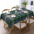 thumbnail image 2 of Rectangle Table Cloth, MacDowall Family Tartan Resistant Washable Tablecloth Decorative Table Cover for Dining, Indoor and Outdoor, 2 of 6
