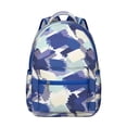 thumbnail image 1 of Geometric Rainbow Backpack Colorful Abstract Artistic School Bag with Fashion Pop Art for Students, 1 of 4