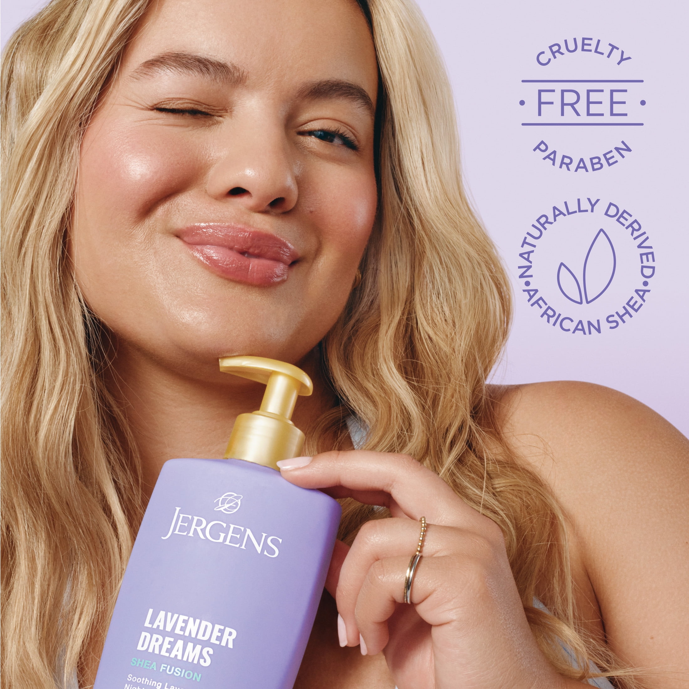Jergens Shea Fusion Lavender Dreams Scented Body Lotion