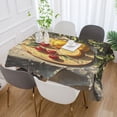 thumbnail image 5 of BZSMCE Square Tablecloth Sun Lemon Painting Pattern Tableclothes, 5 of 9