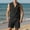 Black, variant on Mens Pajama Set Sleepwear Solid Linen Button Sleeveless Polo Shirt Drawstring Shorts Set