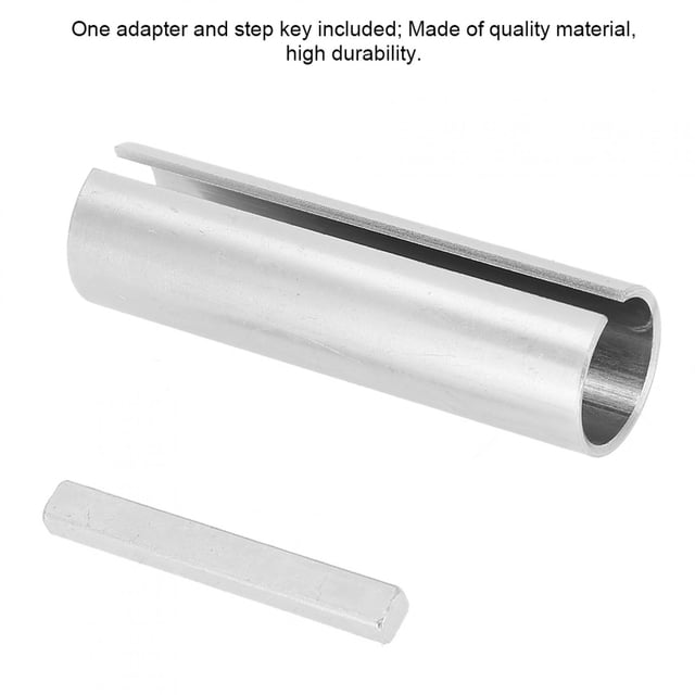 Adaptador De Manguito De Manivela De 3/4 A 7/8, Incluye Un Adaptador Y Llave De Paso, Modifica Motores Y Poleas, Reduce La Necesidad, Material De , Alta Durabilidad,