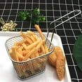 thumbnail image 4 of Cesta para papas Fritas JM de acero inoxidable 4 Piezas Cuadrada, 4 of 4