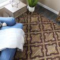 thumbnail image 3 of Natural Geo Spontaneous Jute Handwoven Geometric Natural/Brown Area Rug, 3 of 5