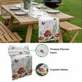 thumbnail image 5 of Mushroom Table Runner - 60 Inch Long, Kitchen Dining Table Runner Dresser Scarves, Butterfly Botanical Star Country Plant White Farmhouse Decor for Coffee Tables Wedding Party Banquet, 5 of 8