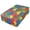 Color Puzzle Tile, variant on Premium Soft Fitted Sheet for Blow Up Bed Mattress Sheets with Zipper for Camping Office Bedroom, Blue Transport Print Print