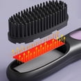 thumbnail image 2 of pitrice Electric Hair Straightener Comb With LCD Display Low Temperature Feature Sensitive Hair Types pink, 2 of 6