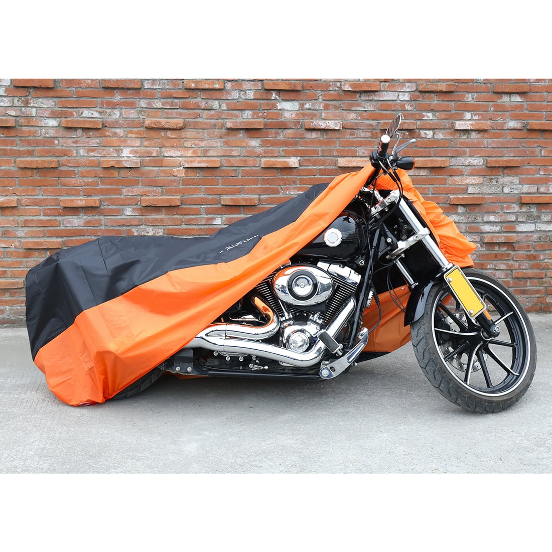 XXXL 190T Universal Motorcycle Cover, Waterproof Protection for Storage and Trailering, Multiple Sizes