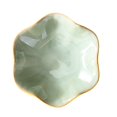 thumbnail image 2 of Eliaeconx Ceramic Dice Tray, Petal Shaped, Vintage Glazed Decorative Bowl for Tabletop RPG, Game Night, Desktop, Home, 2 of 6