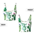 thumbnail image 6 of Sports Bras For Women Workout Tank Tops, Cactus Plants1 Running Vest With Removable Cups, 6 of 7