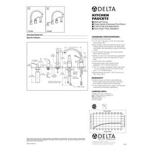 Delta Soap / Lotion Dispenser in Chrome RP1001