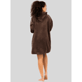 thumbnail image 3 of Camison Para Dormir Mujer Pijama Aborregada Batas Dama Bluson Maxi Sudadera Polar, 3 of 5