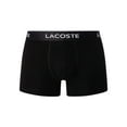 thumbnail image 2 of Lacoste 3 Pack Casual Trunks, Black, 2 of 6