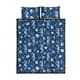 thumbnail image 5 of Juego de cama acolchado con estampado de conchas de mar, 5 of 5