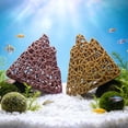 thumbnail image 4 of mdesiwst Aquarium Mountain Shrimp Hide, 3D Printed Hollow Mountain, Small Fish Hideout Shrimp Cave, Fish Tank Ornament Shelter for Betta Shrimp, 4 of 8