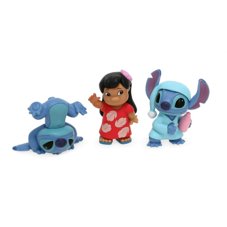 Disney Stitch Feed Me Series Capsule Collectible Mini Figures, Kids Toys  for Ages 3 up 