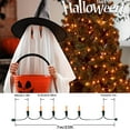 thumbnail image 5 of Hopolon Orange Halloween Lights, 2PACK 13ft 50 Orange Lights String,120V UL Certified String Light, Plug in Green Wire Fall Light Waterproof for Spooky Thanksgiving Party Decor(2pcs), 5 of 10