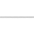 thumbnail image 3 of 925 Sterling Silver 2mm Beaded Chain 16 Inch, 3 of 5