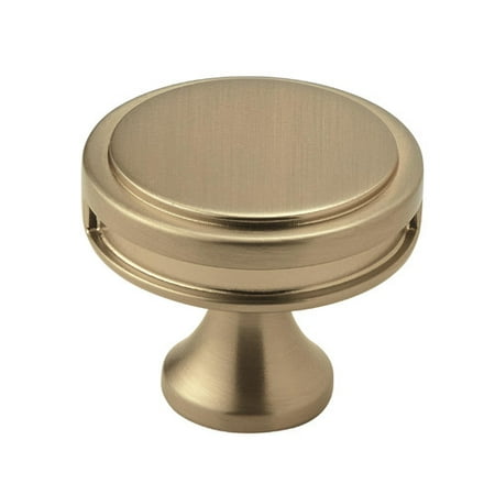 Amerock Oberon Golden Champagne 35mm Cabinet Knob
