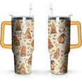 thumbnail image 1 of 40 oz Fall Gnome Tumbler with Handle, 1 of 1