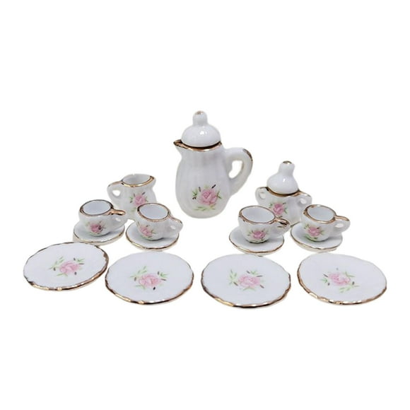 Miniatura Yotijar Tetera en miniatura Rosa rosada