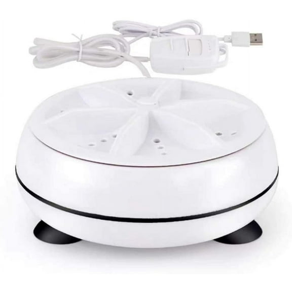 VerPetridure Portable Travel Underwear Turbo Spinning Laundry Dishwasher Portable Mini Washing Machine Turbine Clothes Mini Washer With Usb Cable