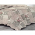 thumbnail image 3 of DORMIREAL Colcha Azucena Queen Size 3 Piezas De Color Rosa, Doble Vista, Ropa De Cama Habitación Decoración, para Todas Las Estaciones, Cómodo, Acogedor, Lavable En Casa DORMIREAL COAZQS, 3 of 9