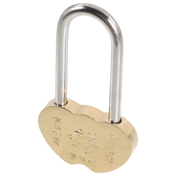 MLINS Couple Same Heart Lock Wish Lock for Lovers 6.70X3.70X1.00CM