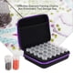 thumbnail image 3 of Botella 30 Rejillas Caja Accesorios Pintura Cuentas Plástico Transparente Caja Bordado Diamantes Kit Herramientas Punto Cruz (entregado Con Botella Y Sellado en PE) (púrpura), 3 of 9