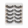 thumbnail image 5 of 26-27 3D Mink Eyelashes Colorful Mix Color Blue Red White False Eyelashes Fluffy Soft, 5 of 5