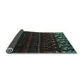 thumbnail image 2 of Ahgly Company Indoor Rectangle Abstract Light Blue Modern Area Rugs, 4' x 6', 2 of 4
