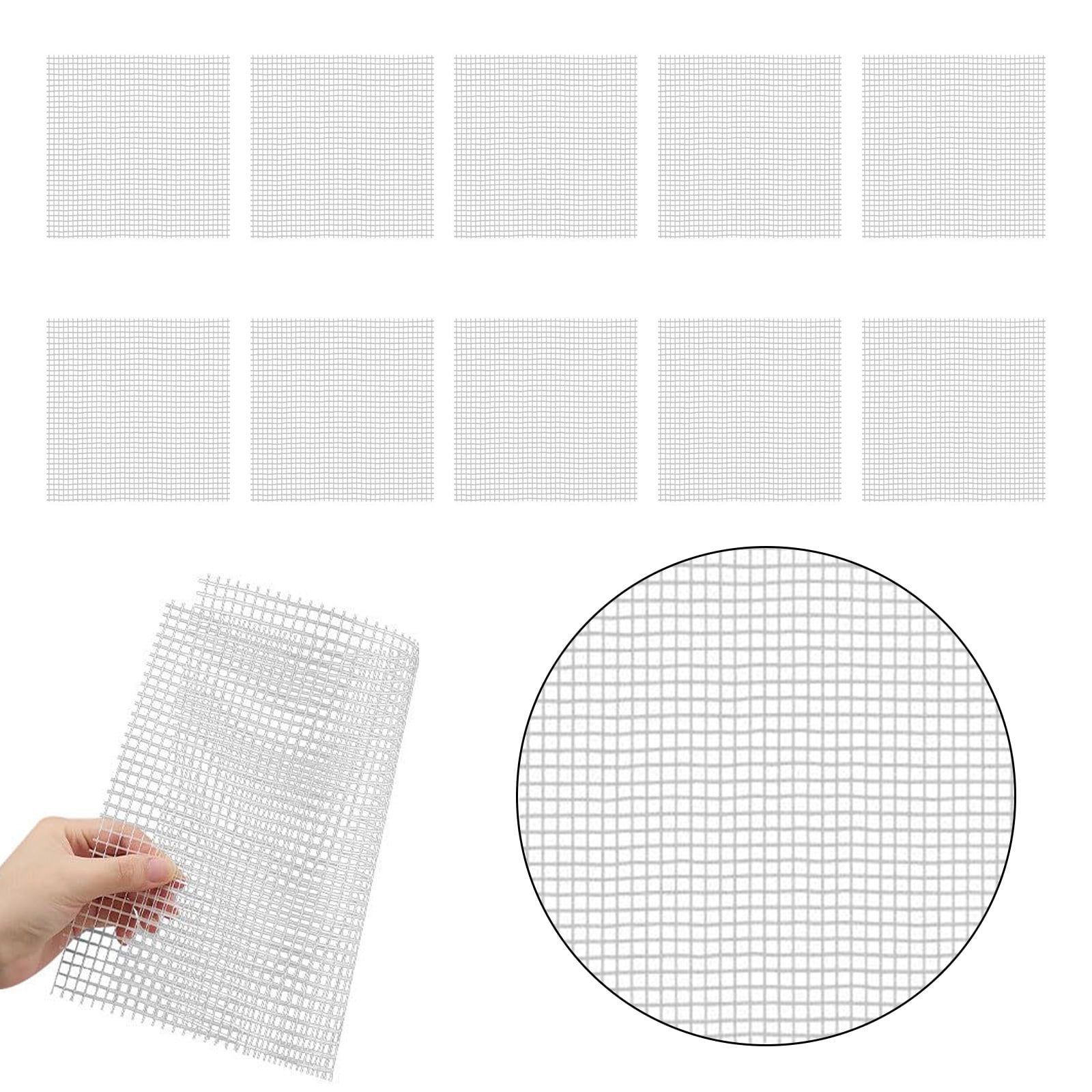 Mosaices Meshes for Back Mounted Tiles Diys Project Home Decors Fiberglass Meshes Backing Boast for Tiles Installation