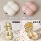 thumbnail image 3 of Portable pillbox, multi-functional mini marshmallow storage box, jewelry ring necklace, exquisite travel travel container, white (OPP bag)., 3 of 5