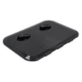 thumbnail image 2 of Deck Inspection Cover, UV-Resistant With 2 Recessed Handles Deck Hatch Replacement Deck Inspection Hatch With Lock For Boat For Marine Black,White, 2 of 8