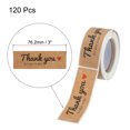 thumbnail image 2 of Thank You for Your Order Stickers 1x3 Inch 1 Roll Adhesive Rectangle Gift Seal Labels DIY, 120 Count/Roll, 2 of 6
