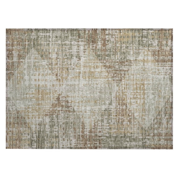 Dalyn Rugs Machine Washable Indoor/Outdoor Chantille ACN2026 Aloe 1'8" x 2'6" Rug
