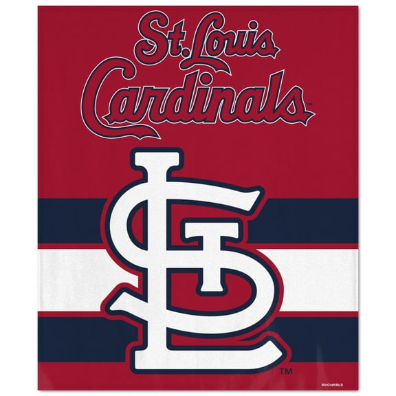WinCraft St. Louis Cardinals Ultra Plush 50" x 60" Throw Blanket