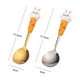 thumbnail image 3 of Cucharilla de café redonda de acero inoxidable grande – Utensilio de postre mono • Acabado pulido • Vajilla divertida y caprichosa para adultos • Paquete de cuchara individual lista para regalar, 3 of 5