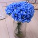 thumbnail image 2 of Ramo de flores de simulación Ormromra dalia artificial decoración del hogar azul cielo, 2 of 2