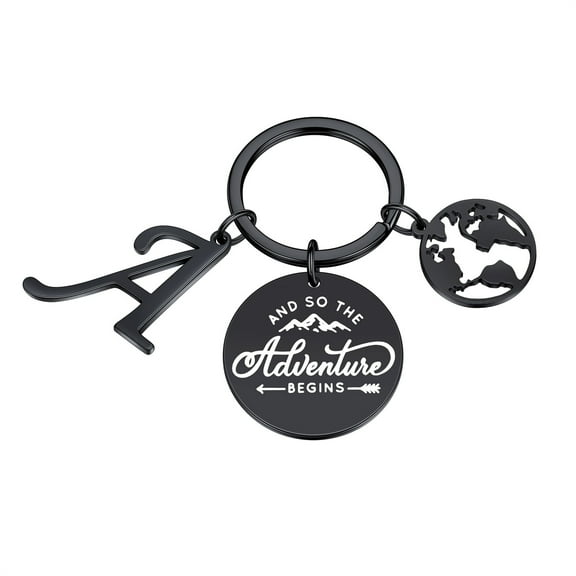 Tingn Graduation Gifts for Her 2025 Keychain Adventure Begins Map Keychains College Graduation Gifts