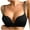 Black, variant on VerPetridure Bras for Women Push Up Fashion Woman's Lace Beauty Back Solid Strap Wrap Plus Size Bra Underwear